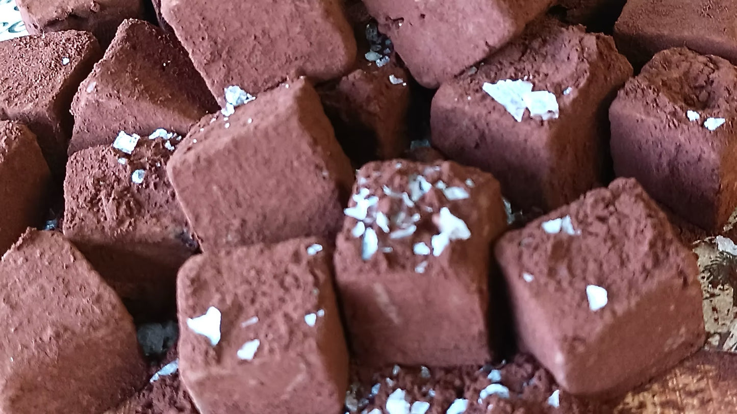 Sea Salt Dusted Chocolate Date