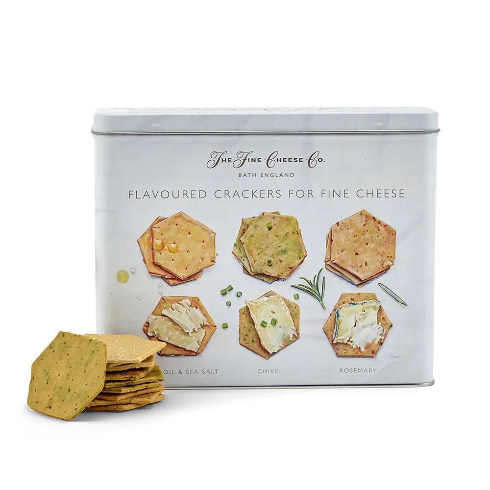 Flavoured Crackers Selection Tin 450g