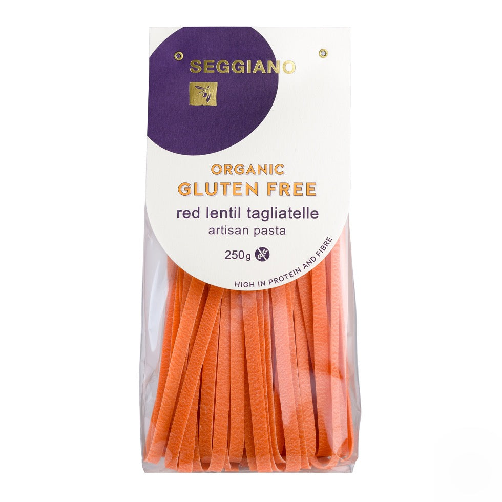 Organic Gluten Free Red Lentil Tagliatelle 250g