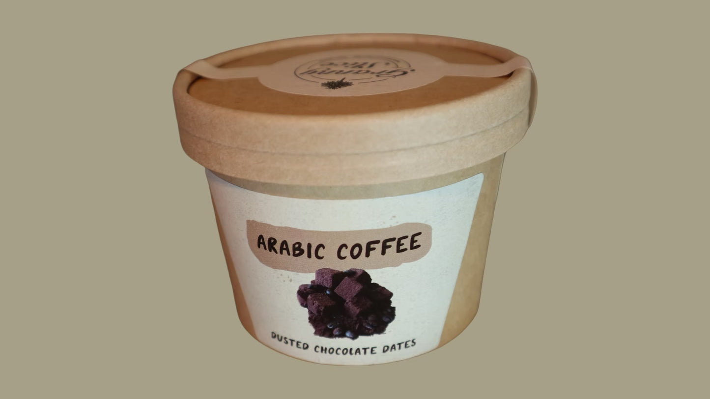 Coffee Dusted Dates