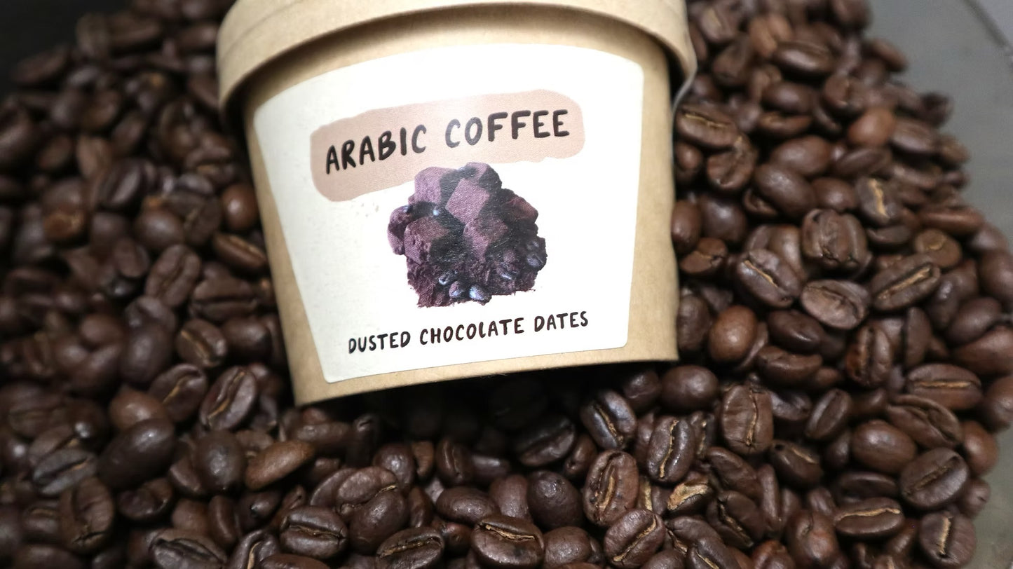 Coffee Dusted Dates