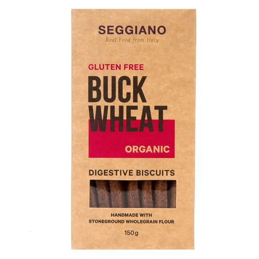 Organic Buckwheat Digestive Biscuits 150g